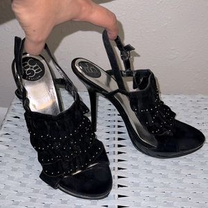 BCBG Generation Black 4” Heels